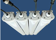4 أضواء LED مقاومة للماء 40 واط AC347V-480V 6500K للمباني الألومنيوم الجسم