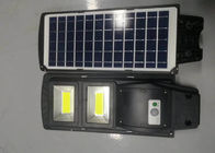 في الهواء الطلق Ip65 المتكاملة للطاقة الشمسية الصمام ضوء الشارع فائقة السطوع مادة Abs مع جهاز التحكم عن بعد
