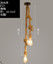 1 متر طول الصمام الأنوار الزخرفية مادة الألومنيوم الجسم مع المصابيح الشعيرة