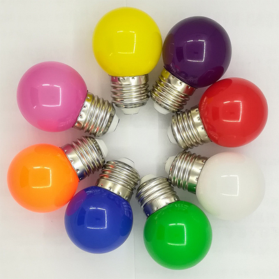 زينة عيد الميلاد 5W أحمر أصفر أزرق أخضر داخلي LED لمبات