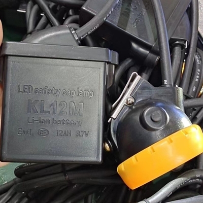 KL12LM 12AH مصباح كأس التعدين LED ضوء رأس مضاد للماء جيد لجميع أنواع التعدين بما في ذلك التعدين تحت الأرض