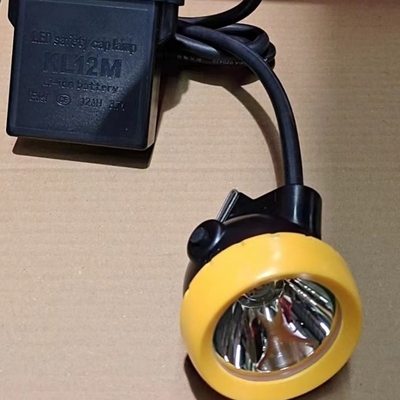 KL12LM 12AH مصباح كأس التعدين LED ضوء رأس مضاد للماء جيد لجميع أنواع التعدين بما في ذلك التعدين تحت الأرض