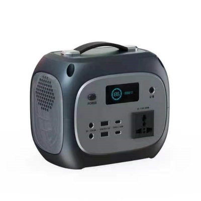 محطة طاقة طوارئ محمولة بسعة 256WH 300W من الألواح الشمسية للاستخدام العائلي أو التخييم