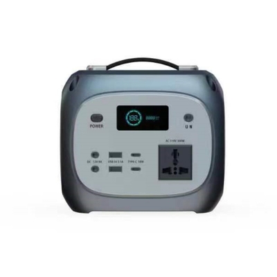 محطة طاقة طوارئ محمولة بسعة 256WH 300W من الألواح الشمسية للاستخدام العائلي أو التخييم