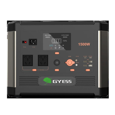 1.5kw محطة طاقة البطارية المحمولة مع لوحة للطاقة الشمسية