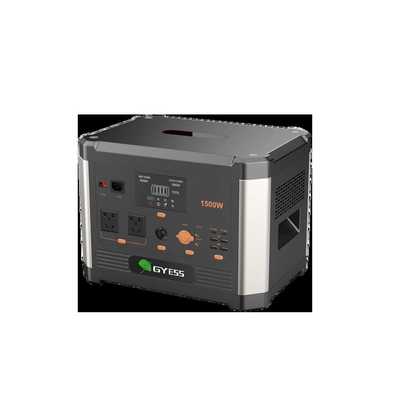 1.5kw محطة طاقة البطارية المحمولة مع لوحة للطاقة الشمسية