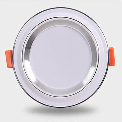 ضوء السقف LED المستدير COB LED من 6 وات إلى 24 وات مع درجة حرارة اللون 2700 كلفن إلى 6500 كلفن