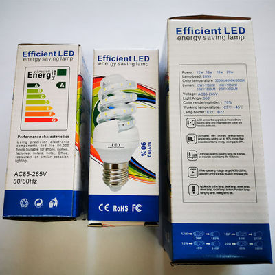 مصباح توفير الطاقة LED اللولبي 9 وات E27 أو قاعدة B22 مع SMS LED للمدرسة
