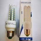 موفرة للطاقة 12W Corn 3U LED Bulb لمبنى الفنادق والمكاتب AC85-265V